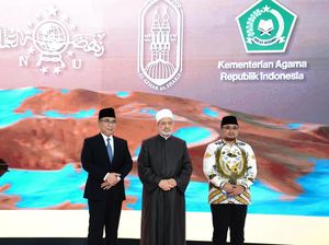 Sambut Grand Syekh Al Azhar, Menag Salam 6 Agama dan Bicara Perdamaian