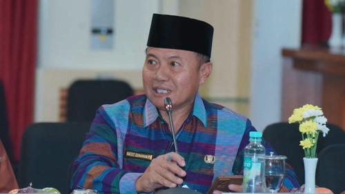 Sekretaris Daerah Kabupaten Dompu, Gatot Gunawan Perantauan Putra. (Istimewa)
