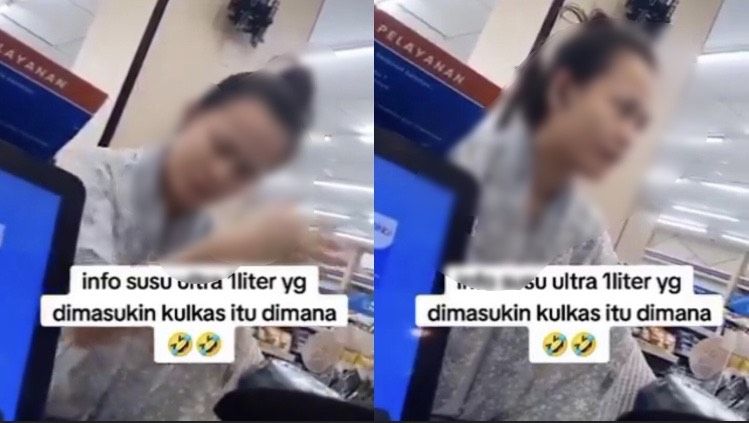 Viral ibu marah-marah beli susu UHT tak dingin.