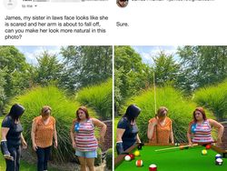 10 Foto Editan yang Jadinya Absurd Banget, Ngakak sampai Rahang Kaku