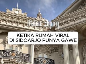 Viral Lamaran Pernikahan di Rumah Sultan Sidoarjo bak Digelar di Istana