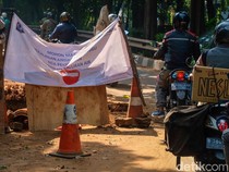 Ada Galian, Jalan Adiaksa Arah Lebak Bulus Tersendat
