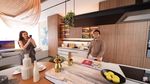 Dapur Rumah Baru Thariq Halilintar dan Aaliyah Menghadap Kolam Renang