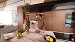 Dapur Rumah Baru Thariq Halilintar dan Aaliyah Menghadap Kolam Renang