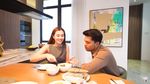 Dapur Rumah Baru Thariq Halilintar dan Aaliyah Menghadap Kolam Renang
