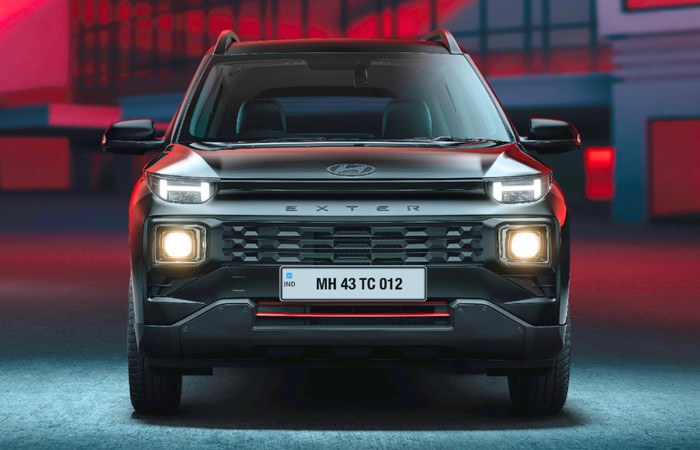 Hyundai Exter Knight Edition. Hyundai Exter Knight Edition.