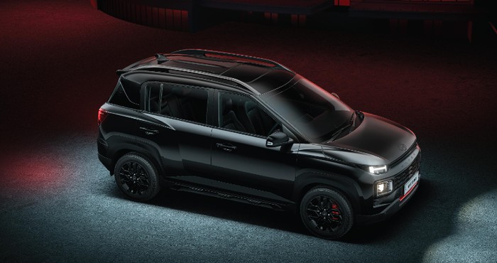 Hyundai Exter Knight Edition.
