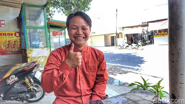 Ilham Aminudin (23) saat bertemu detikJabar di Katapang.