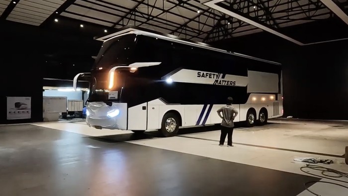 Ini wujud bus Laksana yang bakal mejeng di GIIAS 2024