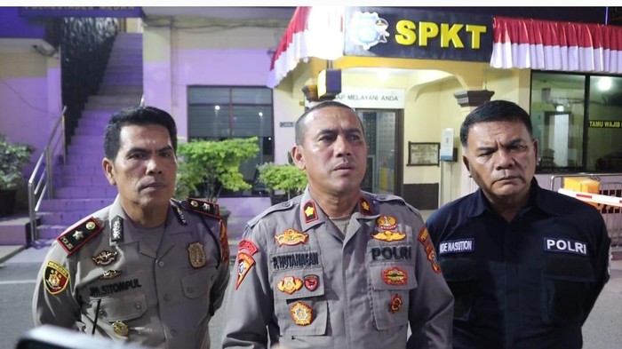 Kabag Ops Polrestabes Medan Kompol Pardamean.