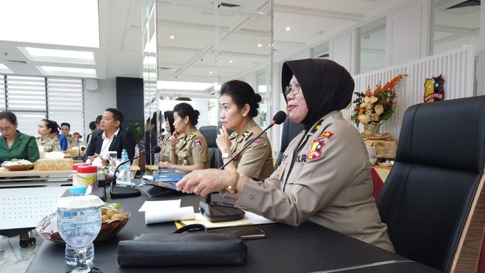 Kepolisian Kamboja studi banding ke Polri, Rabu (10/7/2024).