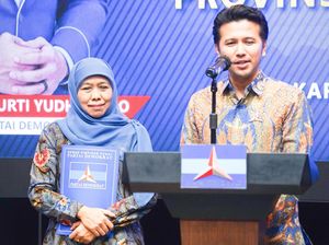 Resmi Terima Rekom Demokrat Sepaket dengan Emil Dardak, Ini Kata Khofifah