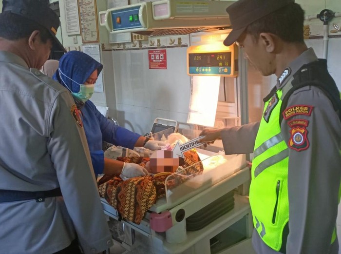 Kondisi bayi saat dirawat di RSUD Wates, Kulon Progo, Kamis (11/7/2024).