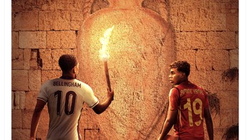 Superstar muda Jude Bellingham dan Lamine Yamal mencoba menjadi yang terhebat di Eropa. Foto: Twitter