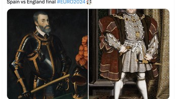 Mengingatkan pada duel mereka di masa silam pada zaman penjajahan. Foto: Twitter