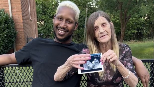 Nenek 63 Tahun & Suami Berondong Beda Usia 32 Tahun Umumkan Punya Bayi. (Instagram @therealoliver6060)