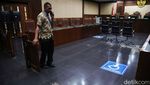 Pagar Pembatas Ruang Sidang Tipikor Rusak Usai Vonis SYL