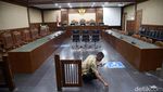 Pagar Pembatas Ruang Sidang Tipikor Rusak Usai Vonis SYL