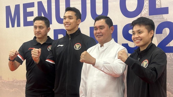 PBSI, bulutangkis, tim bulutangkis Olimpiade 2024