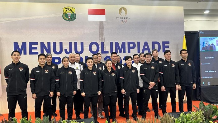 PBSI, bulutangkis, tim bulutangkis Olimpiade 2024