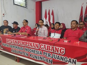 PDI Perjuangan Tunjuk M Ridho Suganda Maju di Pilbup Kuningan