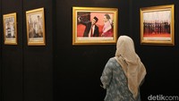 Pemeran menampilkan 100 foto kilas perjalanan DPR dalam 5 tahun terakhir.