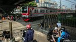 Perlintasan Sebidang KA di Kawasan Roxy Bakal Ditutup