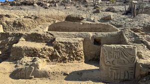 Potret Kuil Berusia 4.000 Tahun yang Terkubur di Bawah Bukit Pasir Peru