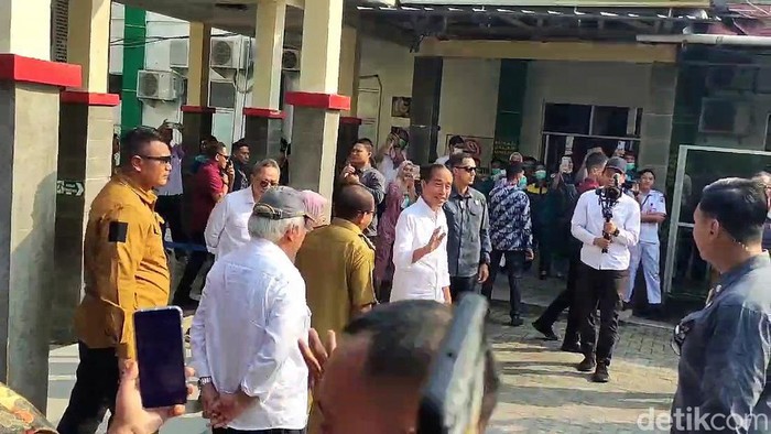 Presiden Joko Widodo kunjungi RSUD Bob Bazar