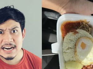 Pria Ini Kesal Beli Nasi Lemak Rp 27 Ribu, Lauknya Secuil