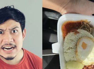 Pria Ini Kesal Beli Nasi Lemak Rp 27 Ribu, Lauknya Secuil