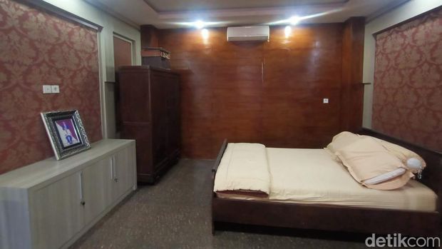 Replika kamar yang pernah digunakan Bung Karno saat di Bali.