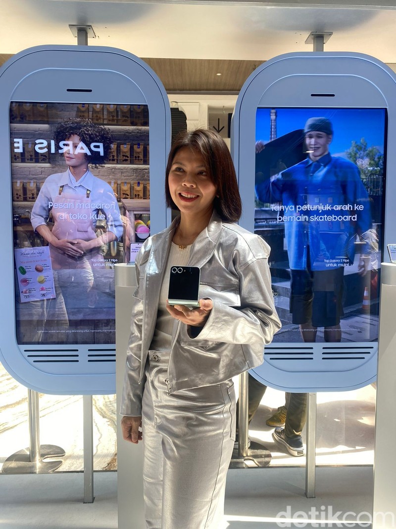 Greysia Polii di Galaxy Experience Space