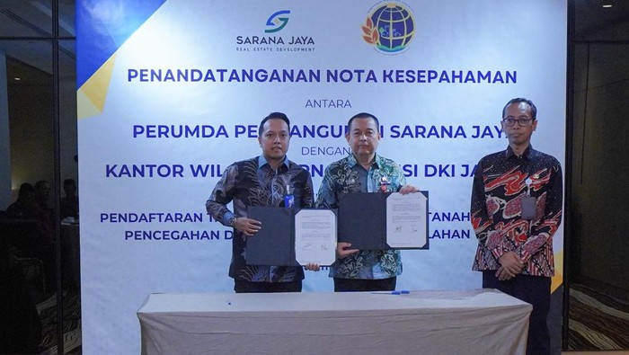 Sarana Jaya gandeng BPN Jakarta