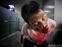 Menantang Adrenalin di Wahana Zombie LRT Jakarta