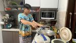 Seru! Jirayut Coba Masak Sendiri hingga Santai Minum Thai Tea