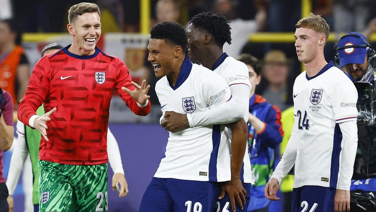 Cole Palmer menyebut Inggris sudah menemukan ritme permainan di Euro 2024 (Foto: REUTERS/Piroschka Van De Wouw)