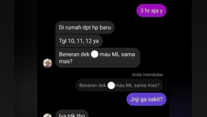Tangkap layar status akun Instagram @dpn.ums terkait dosen UMS, Solo, yang diduga mengajak mahasiswinya mesum.
