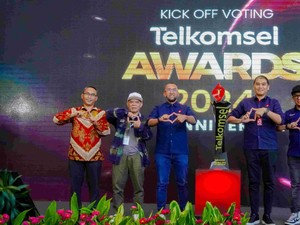 Gelar Penghargaan, Telkomsel Ajak Pelanggan Dukung Artis Favorit