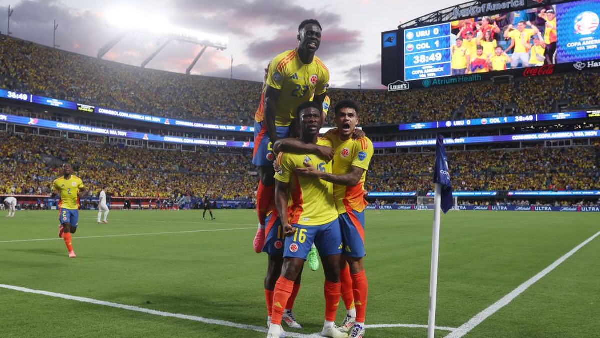 Kalahkan Uruguay 1-0, Kolombia ke final Copa America 2024 (Getty Images/Tim Nwachukwu)