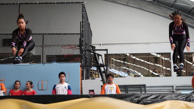 3rd Indonesia Open 2024 disiplin trampolin