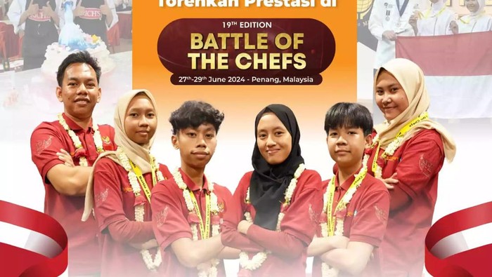 6 siswa berkebutuhan khusus juarai kompetisi Tata Boga internasional. Begini kisahnya.