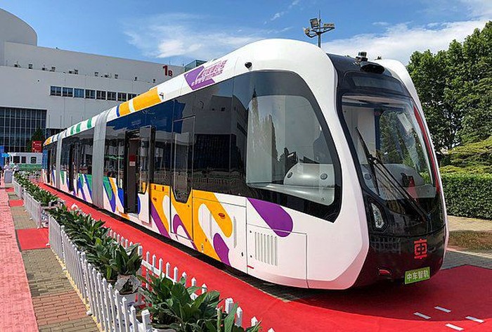 ART atau Kereta tanpa rel untuk kegiatan di IKN