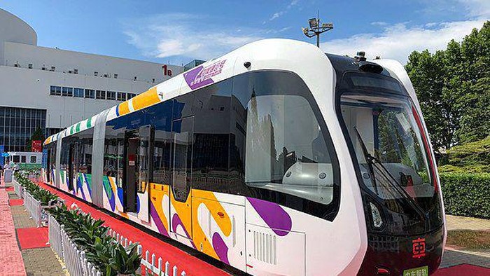 ART atau Kereta tanpa rel untuk kegiatan di IKN
