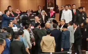 Panas Paripurna DPD, Senator Teriak Jika Dipaksa Ini Lembaga Jadi Rusak