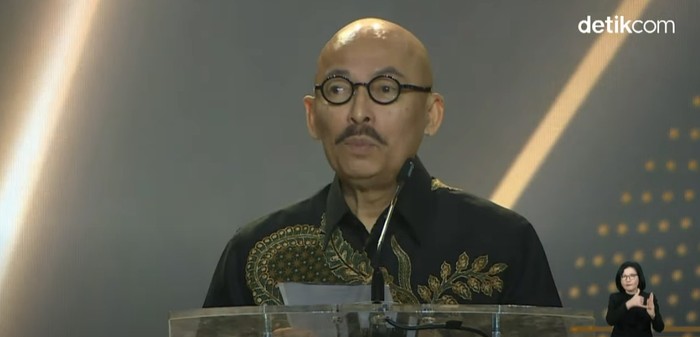 Dewan Pakar Hoegeng Awards 2023 Mas Achmad Santosa (YouTube Humas Polri)