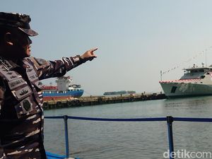 KSAL Resmikan 2 Kapal Perang Buatan Dalam Negeri, Dilengkapi Meriam