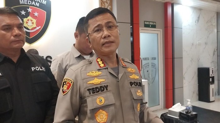 Kapolrestabes Medan Kombes Teddy Jhon Sahala Marbun.