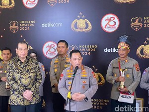Pesan Kapolri agar Peraih Hoegeng Awards 2024 Pertahankan Kinerja