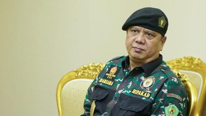 Ketua Umum himpunan putra-putri keluarga angkatan darat (HIPAKAD) Haryara Tambunan